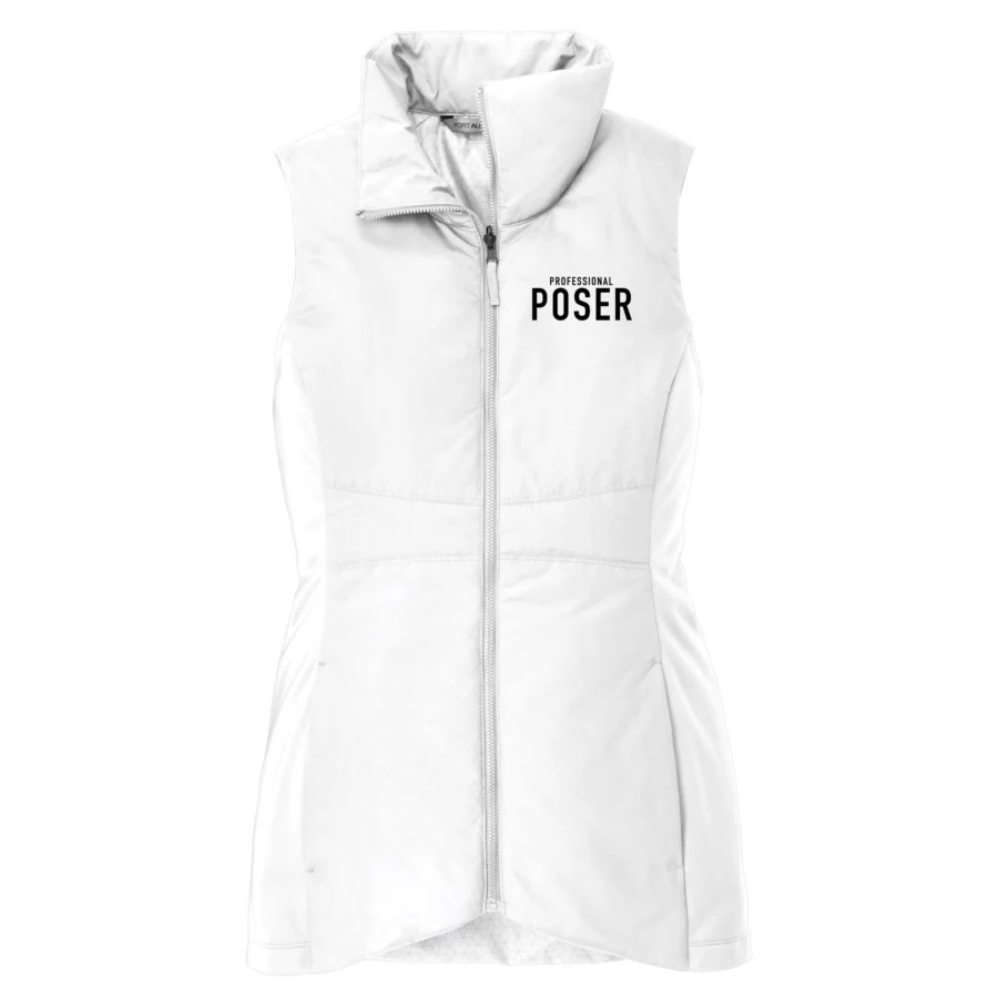 Professional Poser Women's Tunic Vest (White) - Image 2