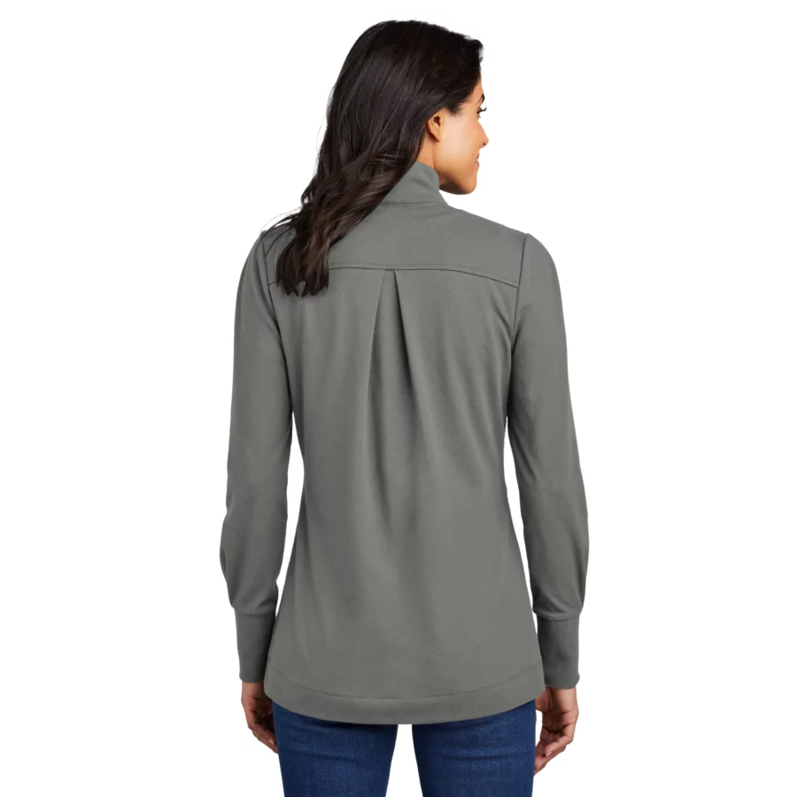 Professional Poser Women's 1/4 Zip (Shadow Grey) - Image 2