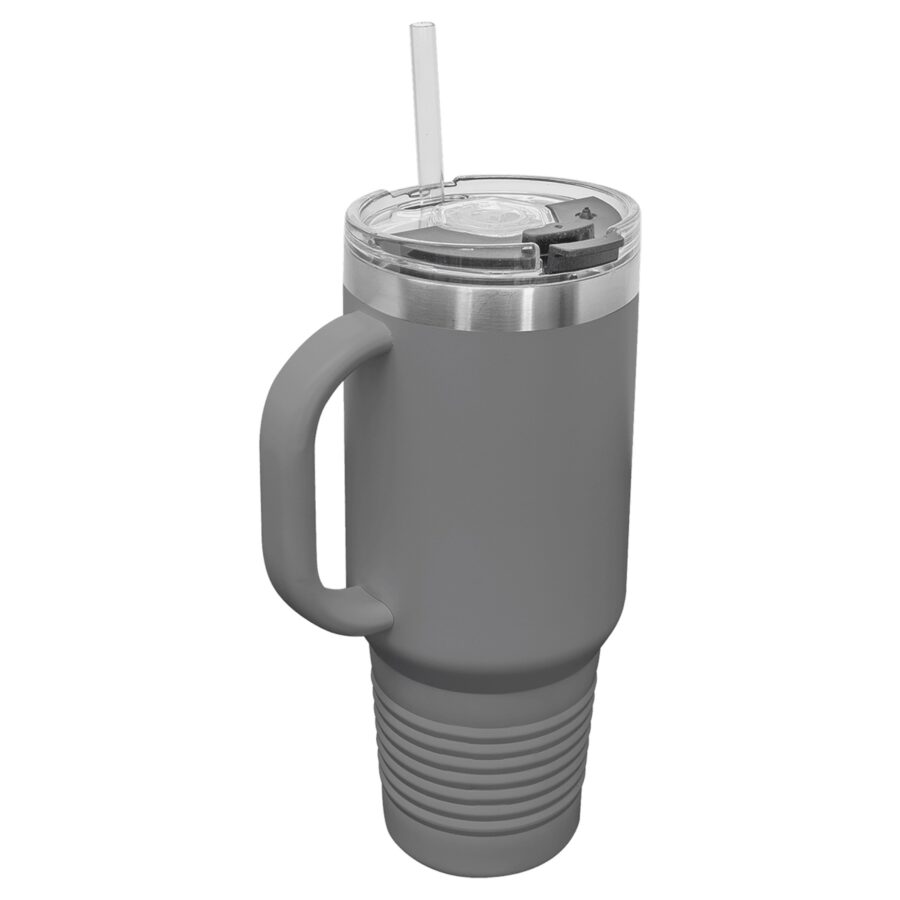 Polar Camel 40oz Travel Mug w/Handle - Straw Included [OUTLET] - Image 11