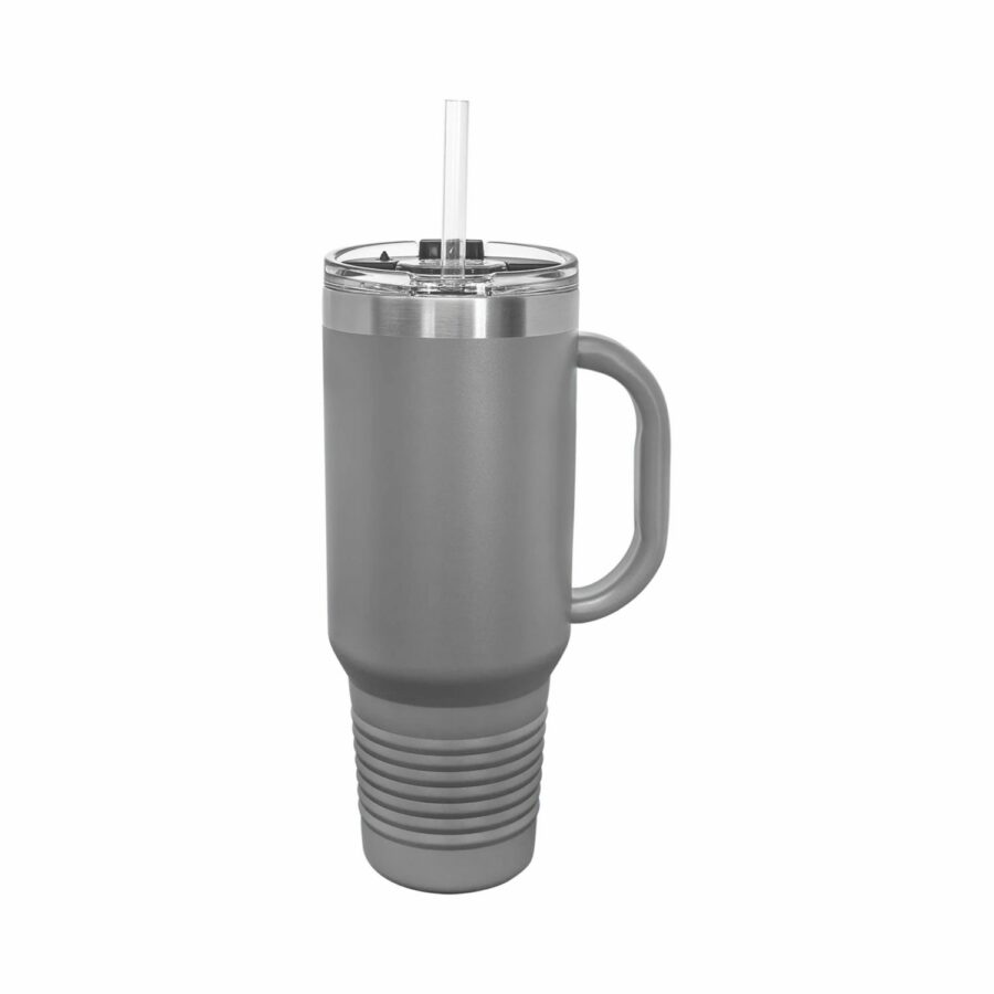 Polar Camel 40oz Travel Mug w/Handle - Straw Included [OUTLET] - Image 3