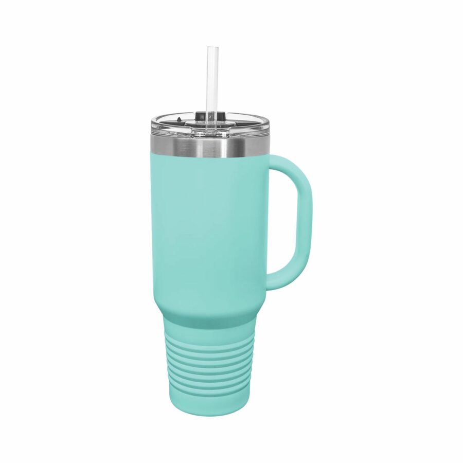 Polar Camel 40oz Travel Mug w/Handle - Straw Included [OUTLET] - Image 7