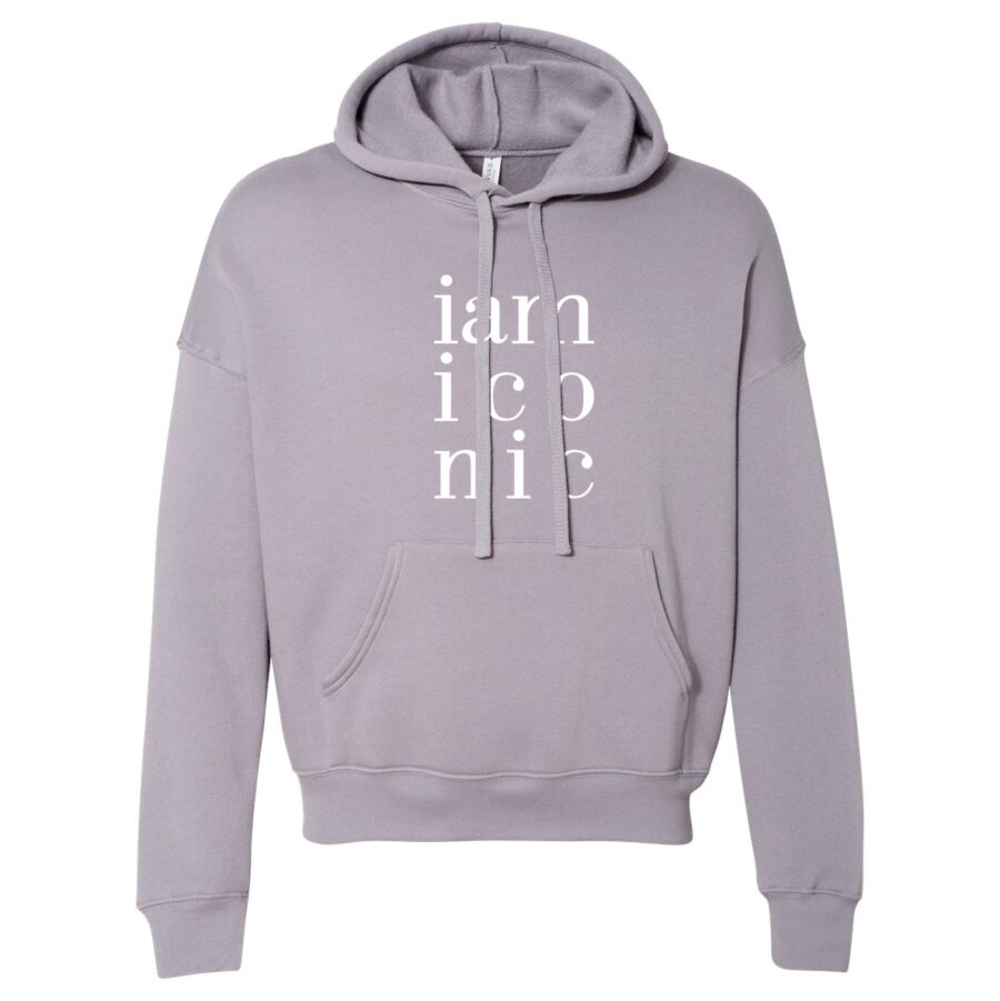 i am iconic Stacked Unisex Hoodie - Image 2