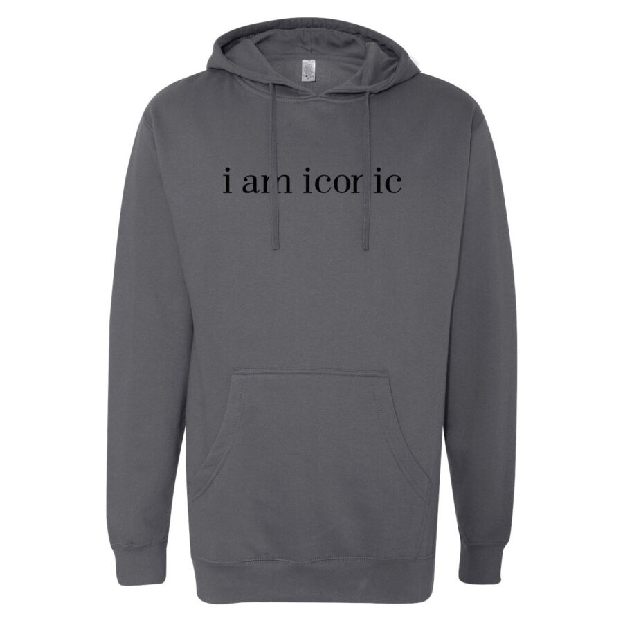 i am iconic Unisex Hoodie - Image 2