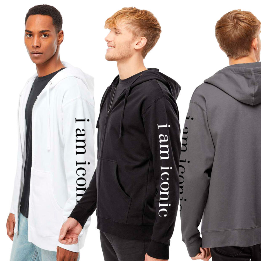 i am iconic Unisex  Zip-Up Hoodie