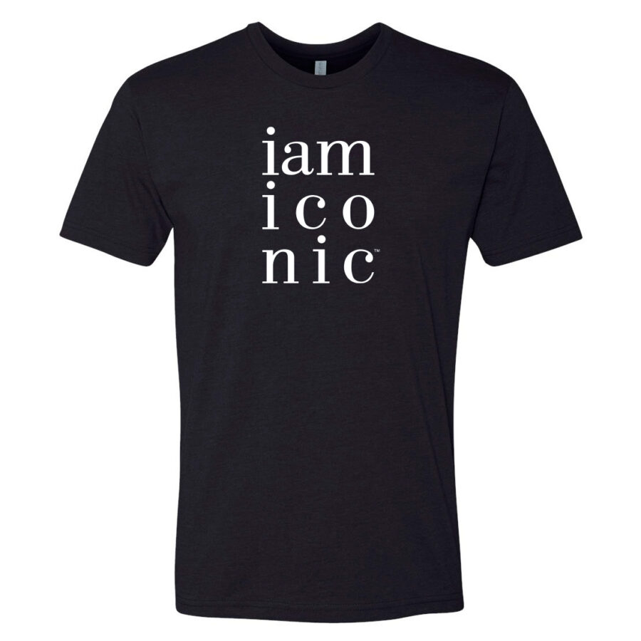 i am iconic Stacked Unisex T-Shirt - Image 2