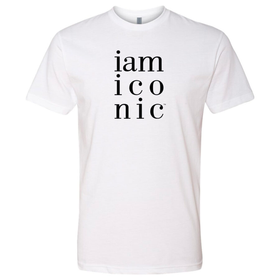 i am iconic Stacked Unisex T-Shirt - Image 3