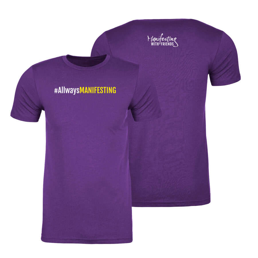 MWF #AllwaysMANIFESTING Unisex T-Shirt - Image 3