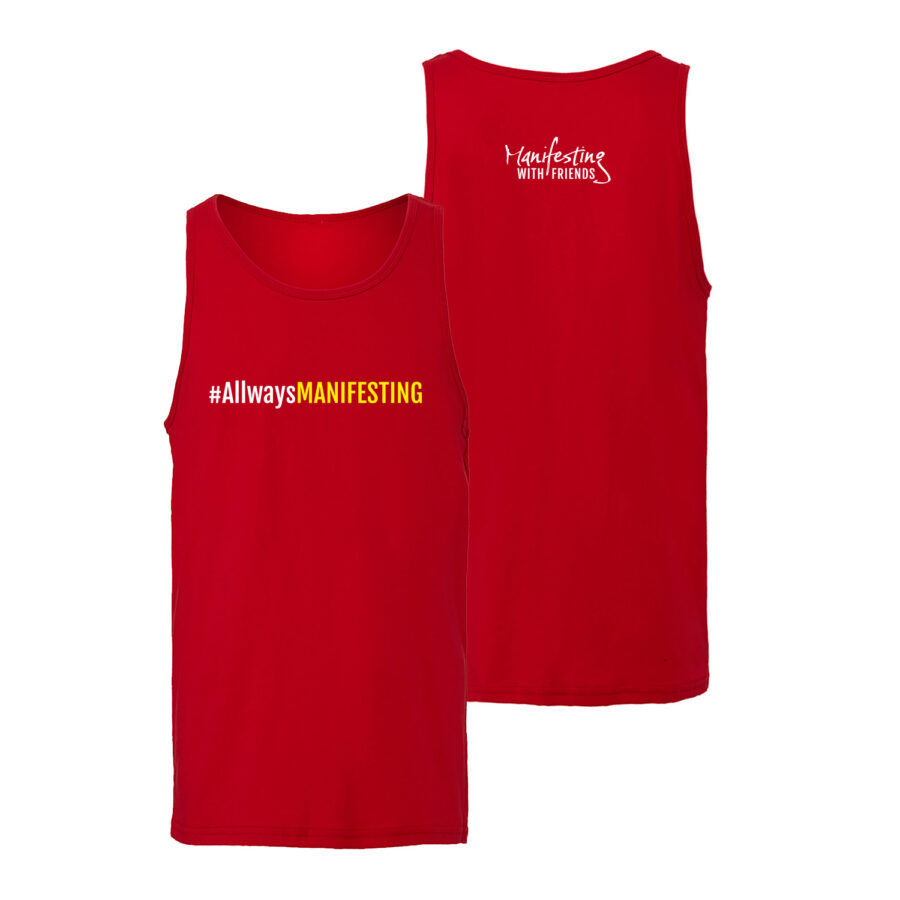 MWF #AllwaysMANIFESTING Unisex Jersey Tank - Image 2