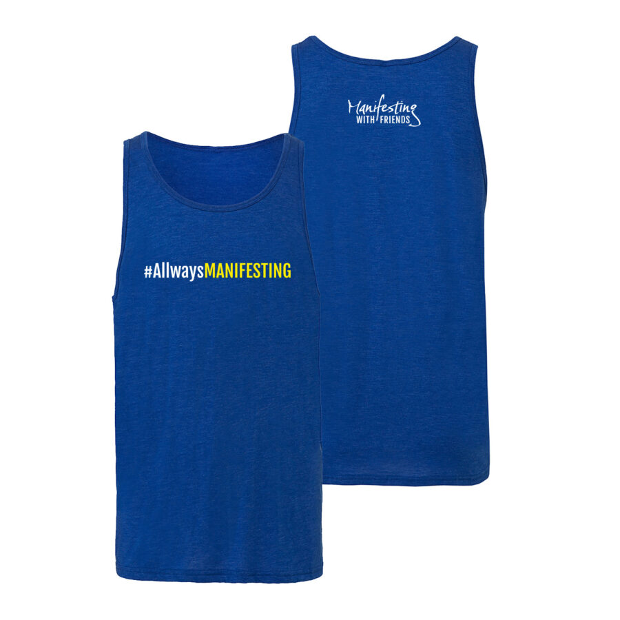 MWF #AllwaysMANIFESTING Unisex Jersey Tank - Image 4