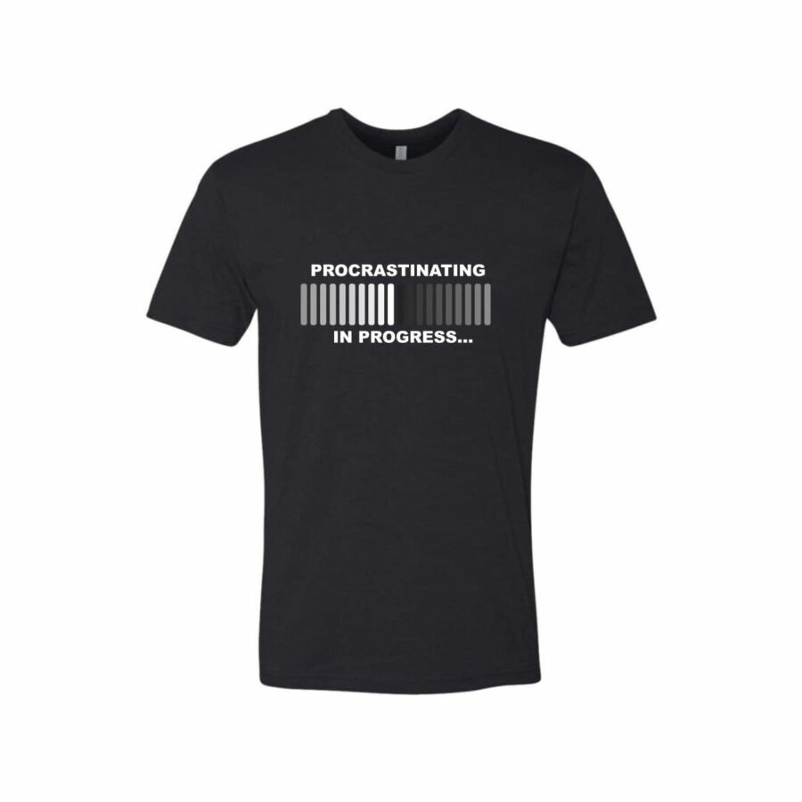 SYNC Procrastination T-Shirt (Black)