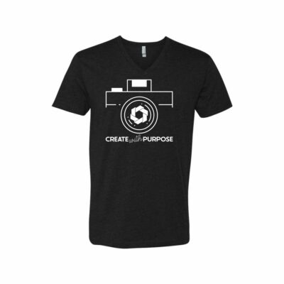 SYNC Create With Purpose V-Neck T-Shirt (Black)