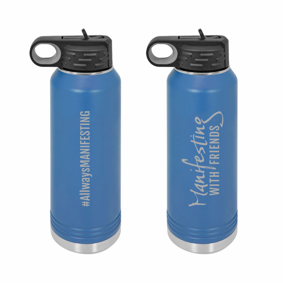MWF #AllwaysMANIFESTING 32oz Water Bottle - Image 4