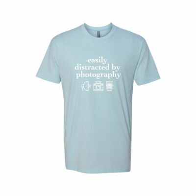 SYNC Easily Distracted T-Shirt (Ice Blue)