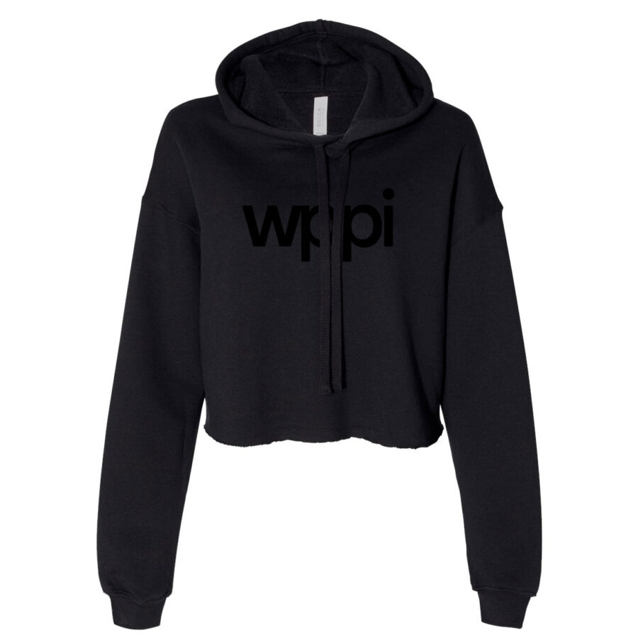 WPPI Women's Crop Hoodie - Image 3