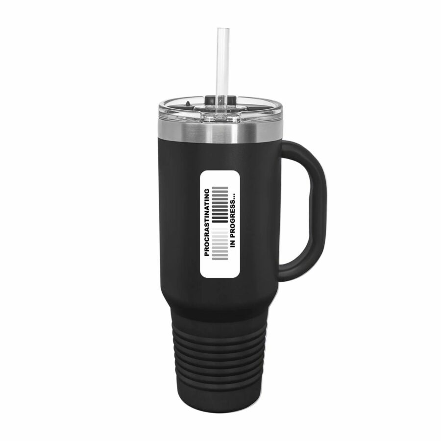 SYNC Procrastinating Polar Camel 40oz Travel Mug - Image 2