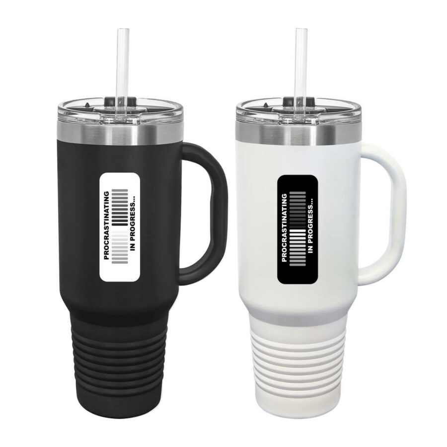 SYNC Procrastinating Polar Camel 40oz Travel Mug
