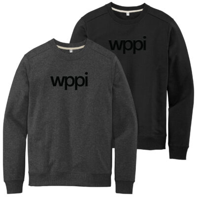 WPPI Puff Print 100% Recycled Sweatshirt