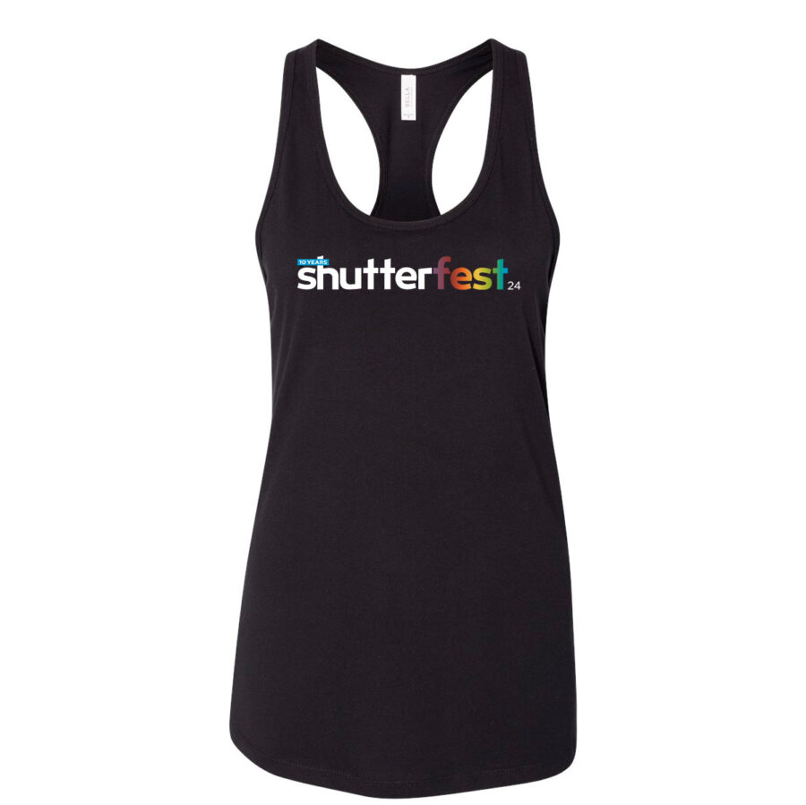 Shutterfest 24 Women's Racerback Tank - Image 3