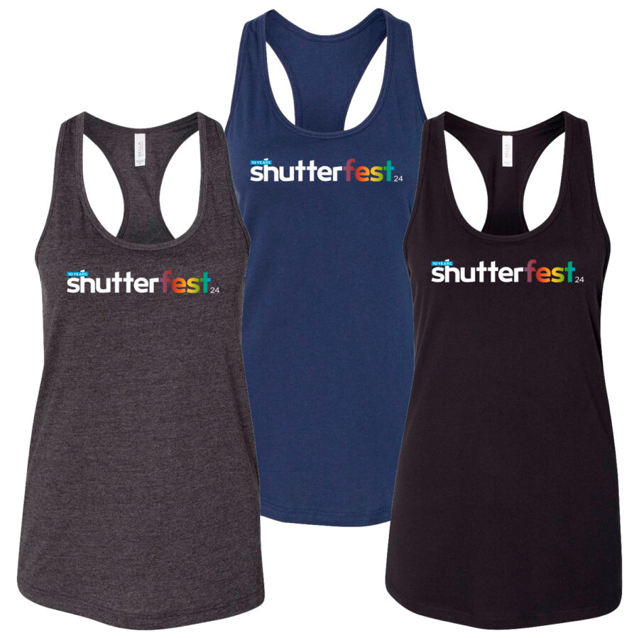 Shutterfest 24 Women's Racerback Tank