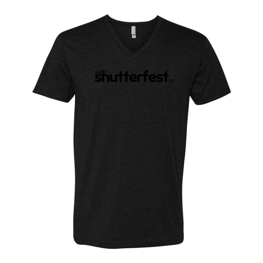 Shutterfest 24 Midnight V-Neck T-Shirt - Image 3
