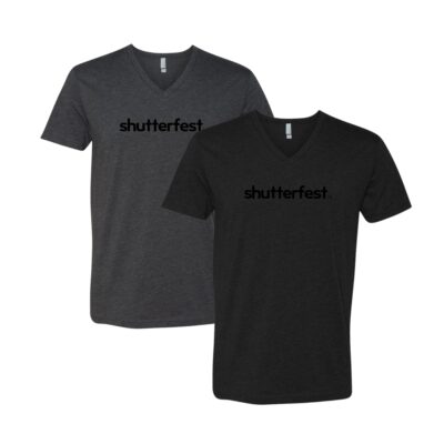 Shutterfest 25 Midnight V-Neck T-Shirt