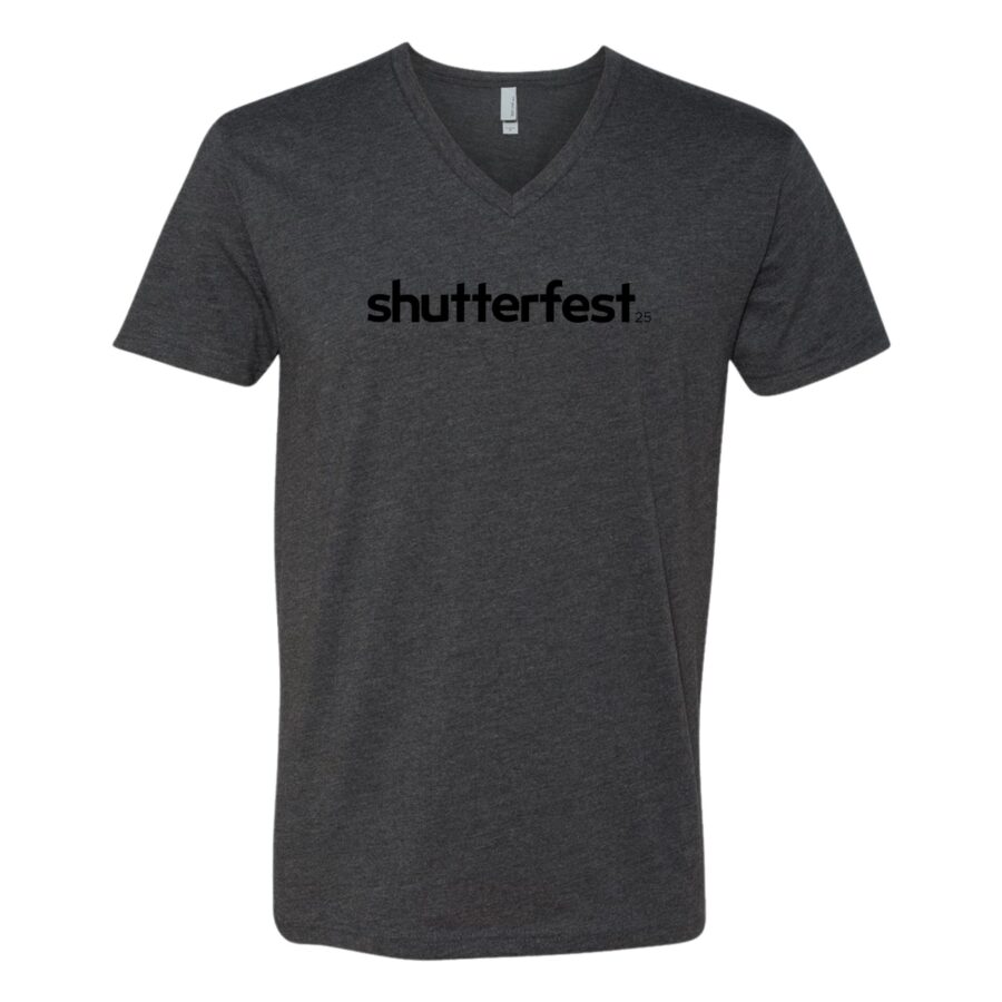 Shutterfest 25 Midnight V-Neck T-Shirt - Image 7