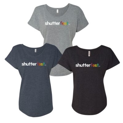 Shutterfest 25 Women's Scoop Neck Relaxed Fit T-Shirt