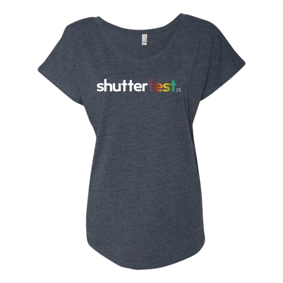 Shutterfest 25 Women's Scoop Neck Relaxed Fit T-Shirt - Image 14