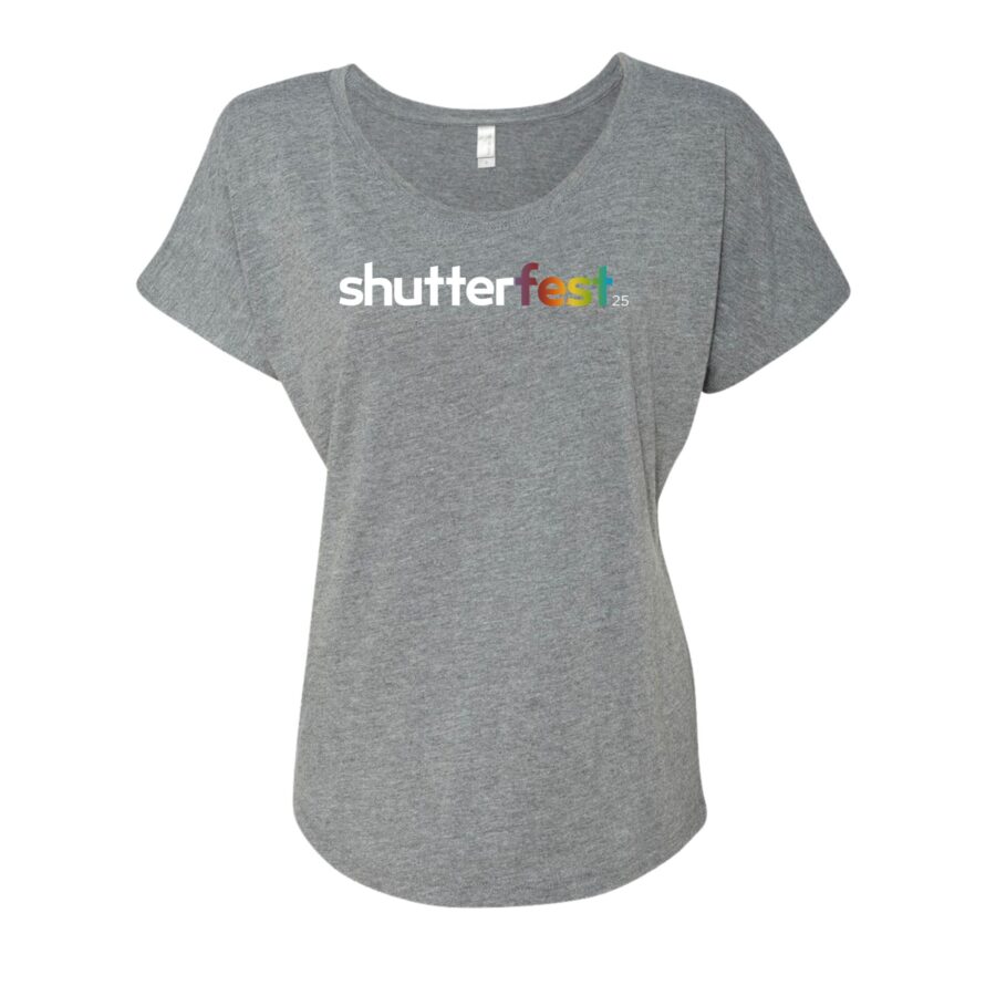 Shutterfest 25 Women's Scoop Neck Relaxed Fit T-Shirt - Image 8