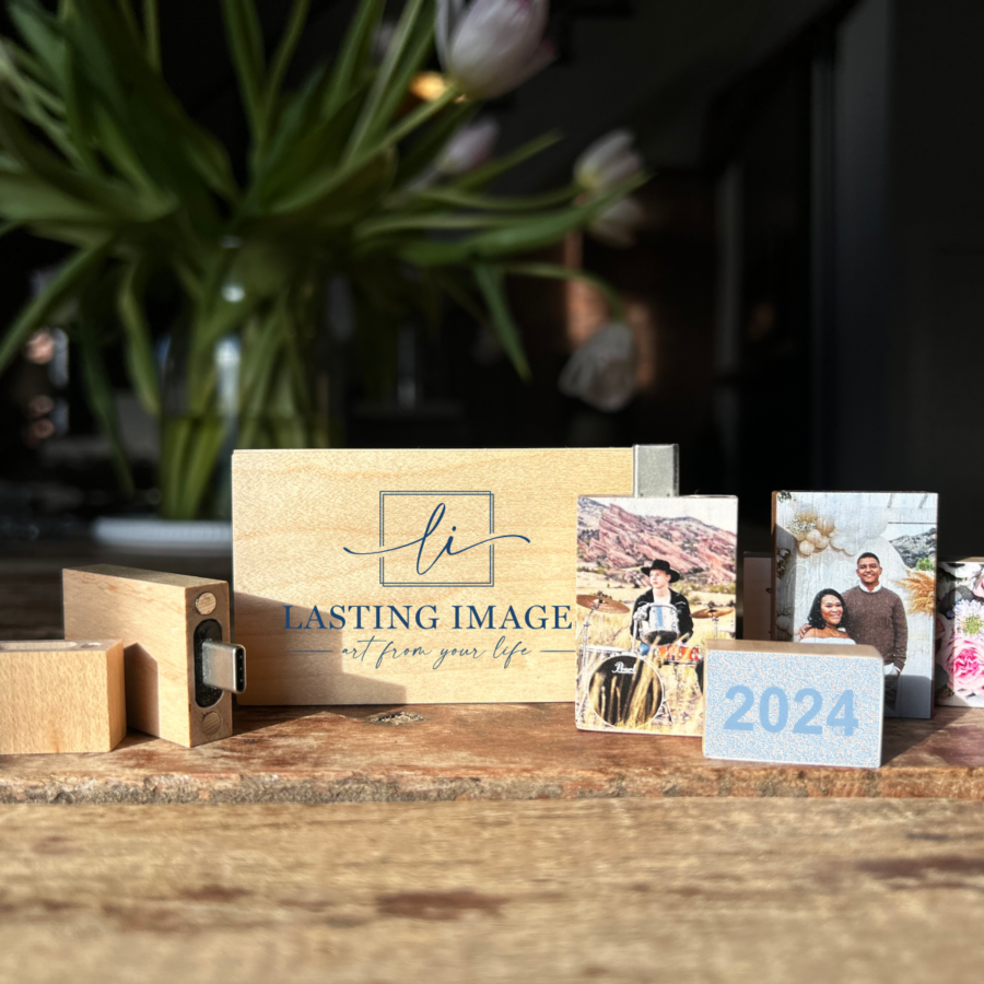 Wood Drive + Mini Slide Full Bleed Printed Box Bundle (Type-C, includes adapter)