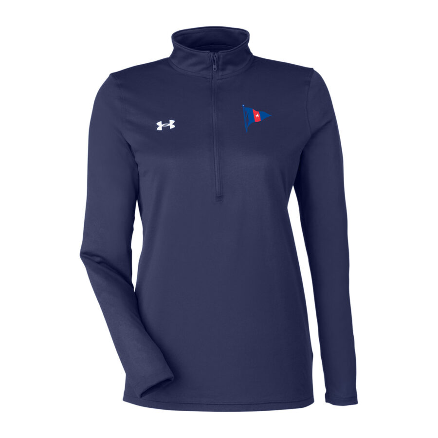 Madison Beach Club Under Armour Ladies' Team Tech Half-Zip (3 colors) - Image 16