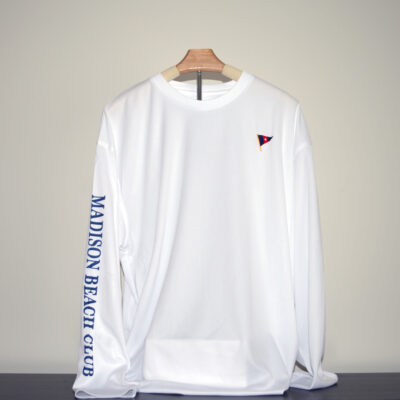 Madison Beach Club Long Sleeved Rash Guard - Burgee - 2023