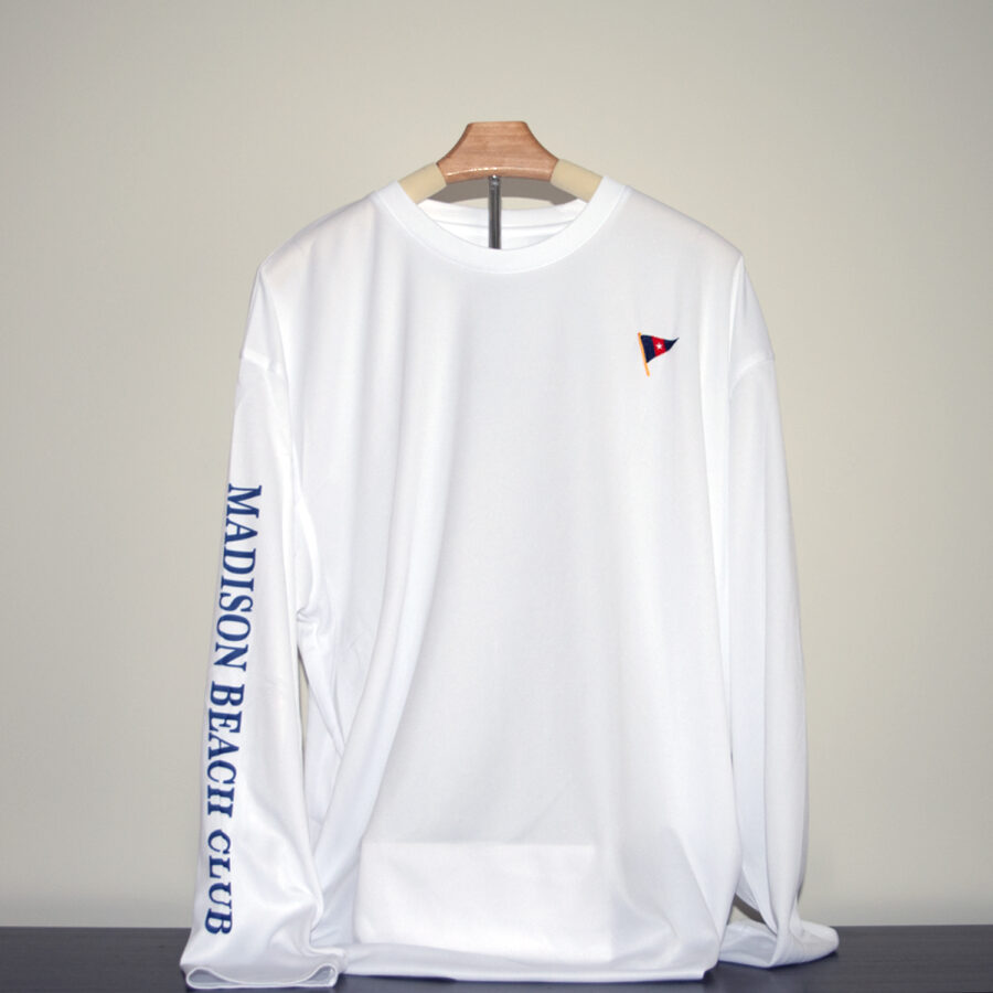 Madison Beach Club Long Sleeved Rash Guard - Burgee - 2023