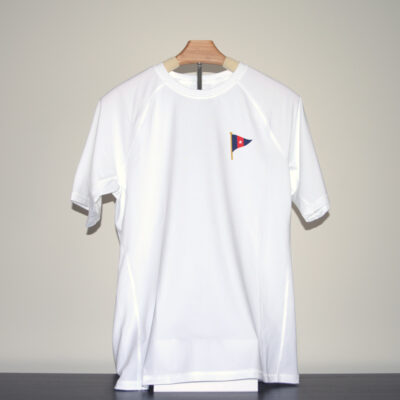 Madison Beach Club Short Sleeved Rash Guard - Burgee - 2023