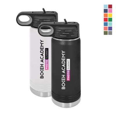 Bokeh Academy Polar Camel 20oz Water Bottle