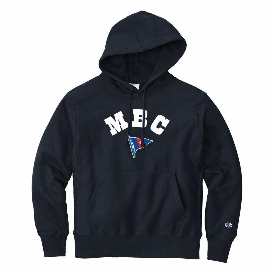 Madison Beach Club Champion® Reverse Weave® Hoodie - MBC Burgee