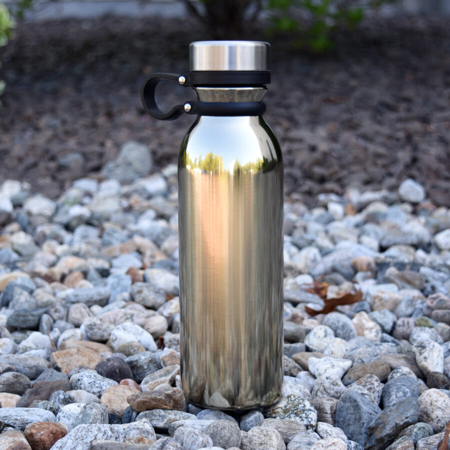 20.9oz H2go Concord Water Bottle - Gold [OUTLET] - Image 2
