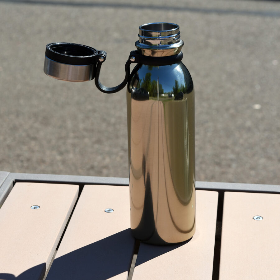 20.9oz H2go Concord Water Bottle - Gold [OUTLET] - Image 3