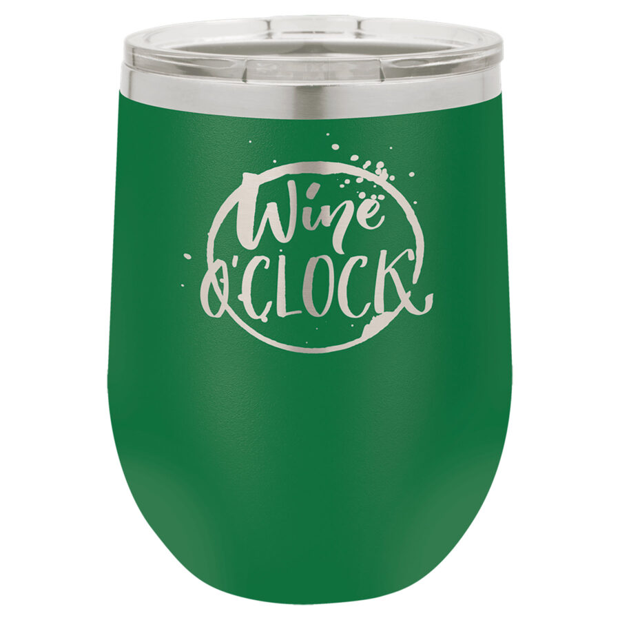 Polar Camel 12oz Stemless Wine Tumbler With Clear Lid - Image 13