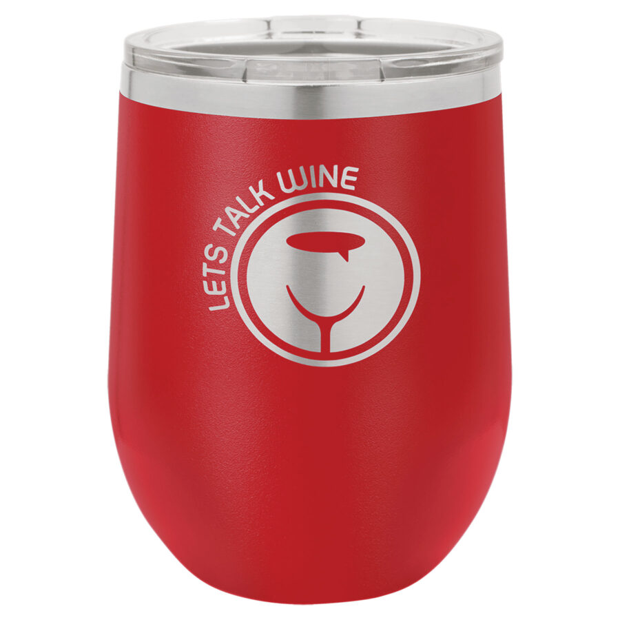 Polar Camel 12oz Stemless Wine Tumbler With Clear Lid - Image 17