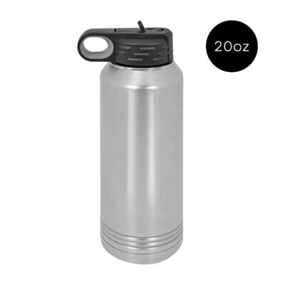 20oz Polar Camel Waterbottle - Stainless Steel [OUTLET]