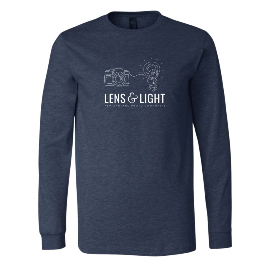Lens & Light Camera Sketch Long Sleeve T-Shirt - Image 8