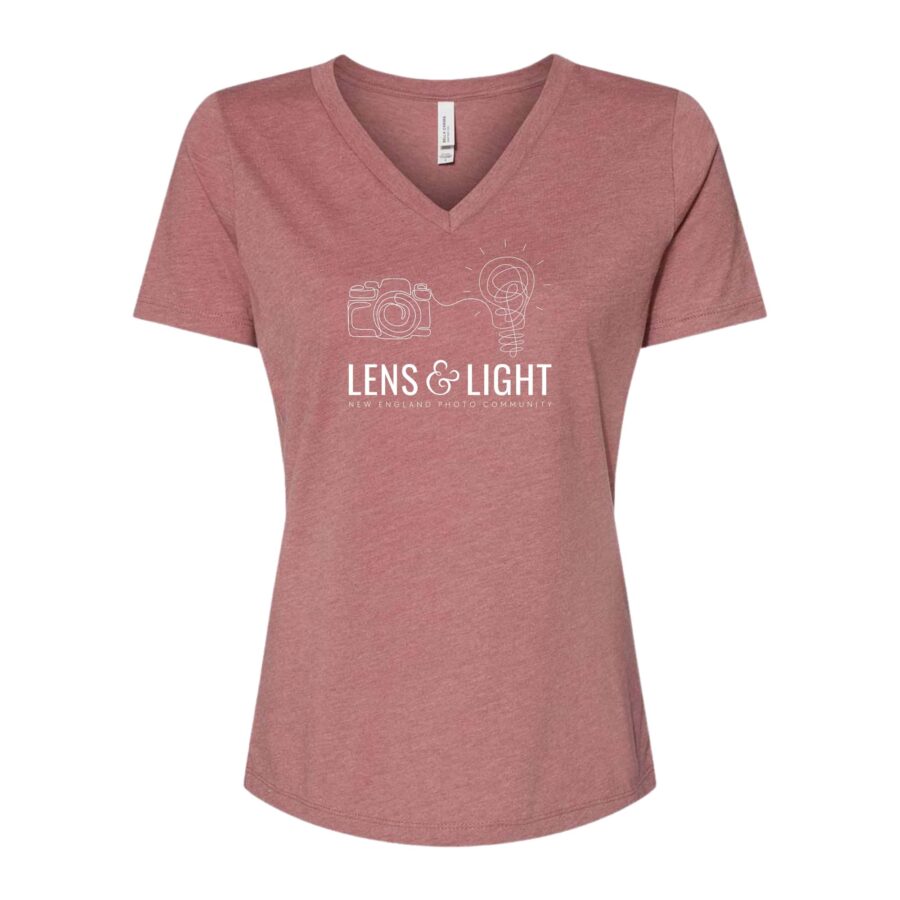 Lens & Light Camera Sketch Women's T-Shirt