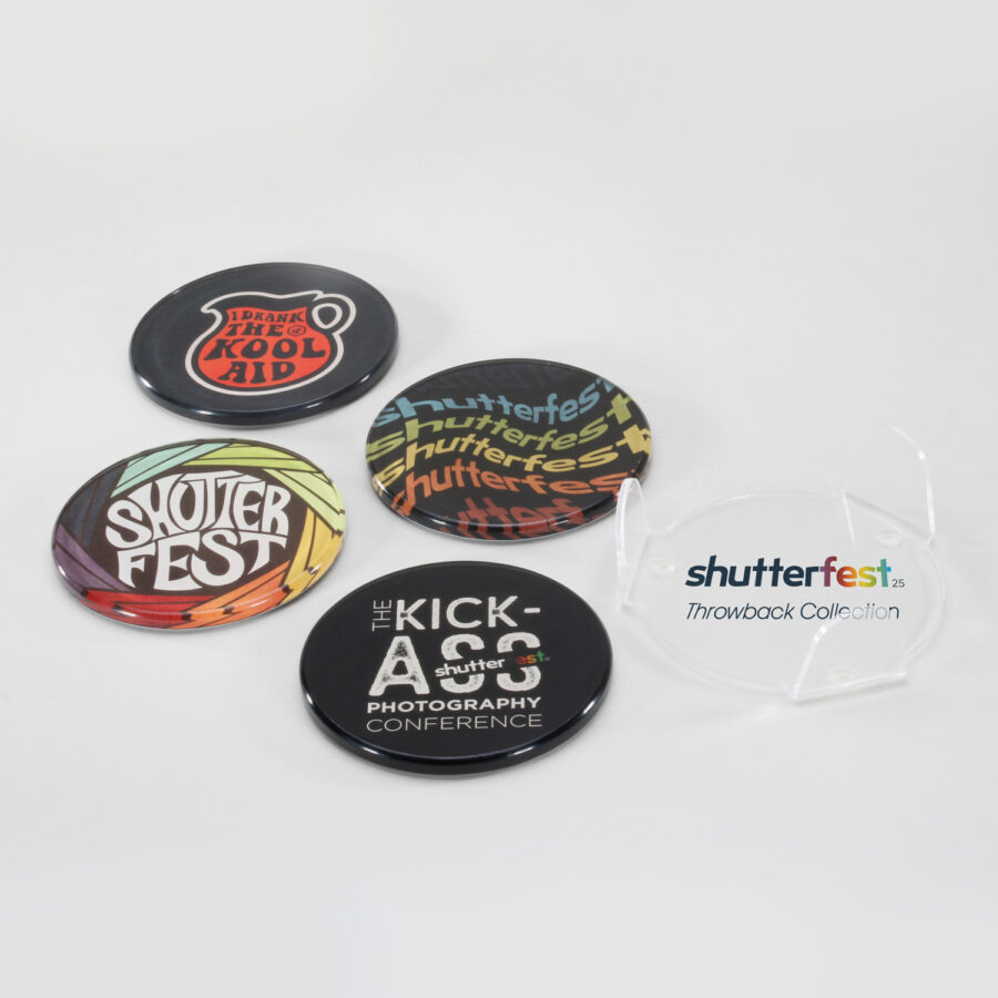 ShutterFest Throwback Acrylic Coaster Set - Image 2