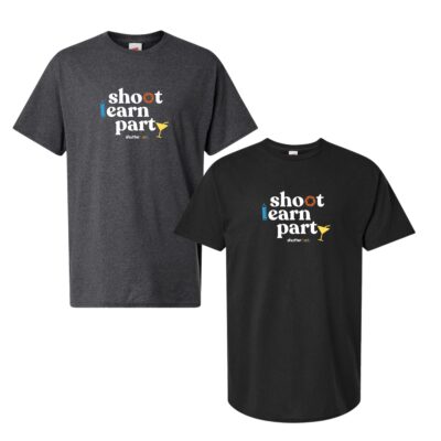 Shoot Learn Party Tall T-Shirt