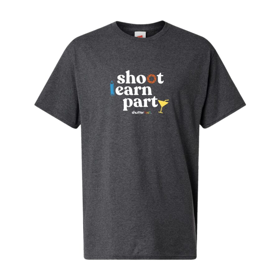 Shoot Learn Party Tall T-Shirt - Image 2