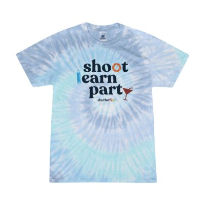 Shoot Learn Party Unisex Tie-Dye T-Shirt