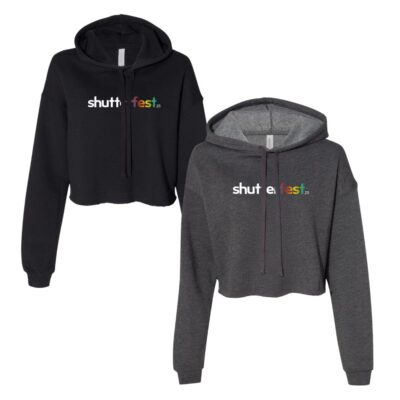 Shutterfest 25 Crop Hoodie