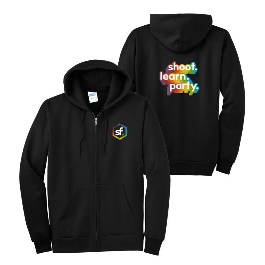 Shutterfest 25 Full Zip Tall Hoodie - Image 2