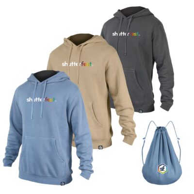 Shutterfest 25 QuickFlip 2-in-1 Pullover Hoodie (Featured on Shark Tank!)